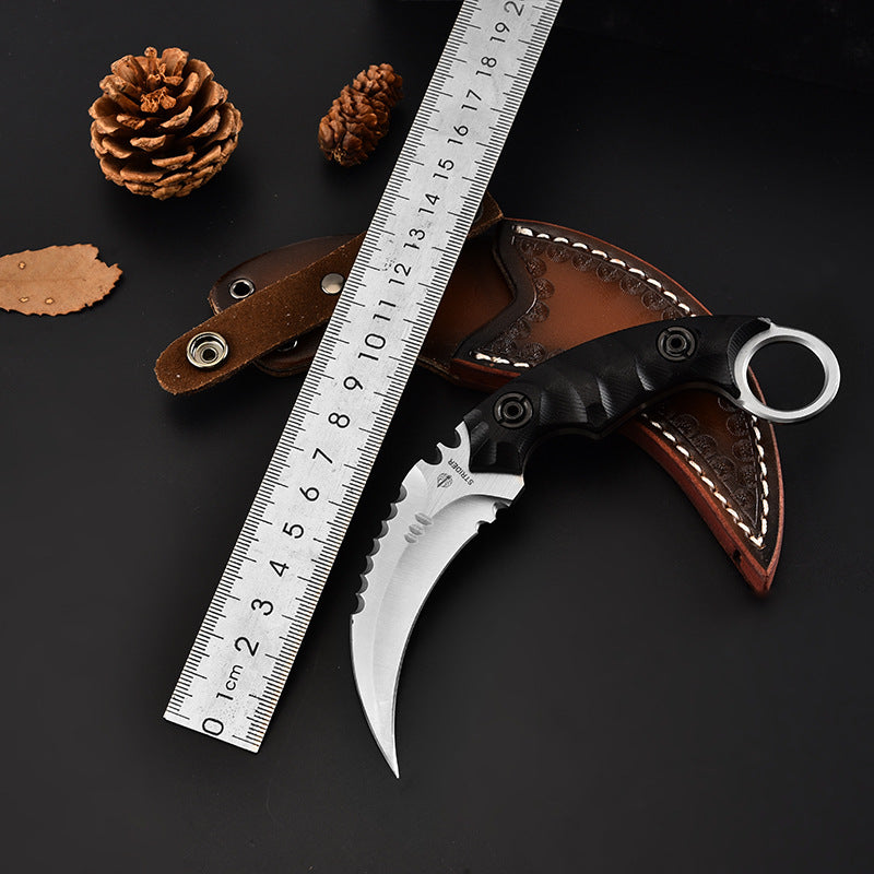 D2 Karambit Claw Knife