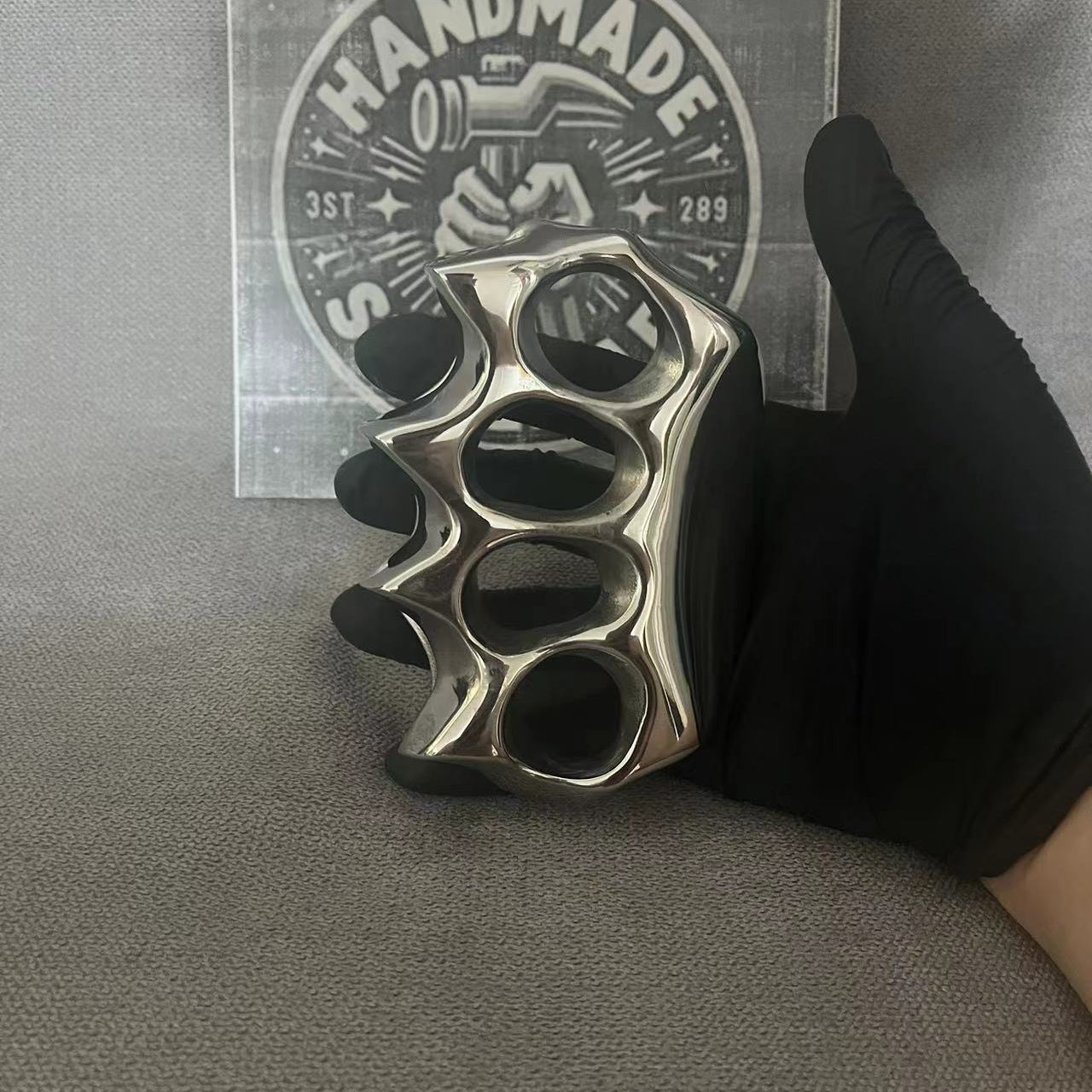 304 Stainless Steel Tactical Knuckles - Heavy-Duty Self-Defense Tool
