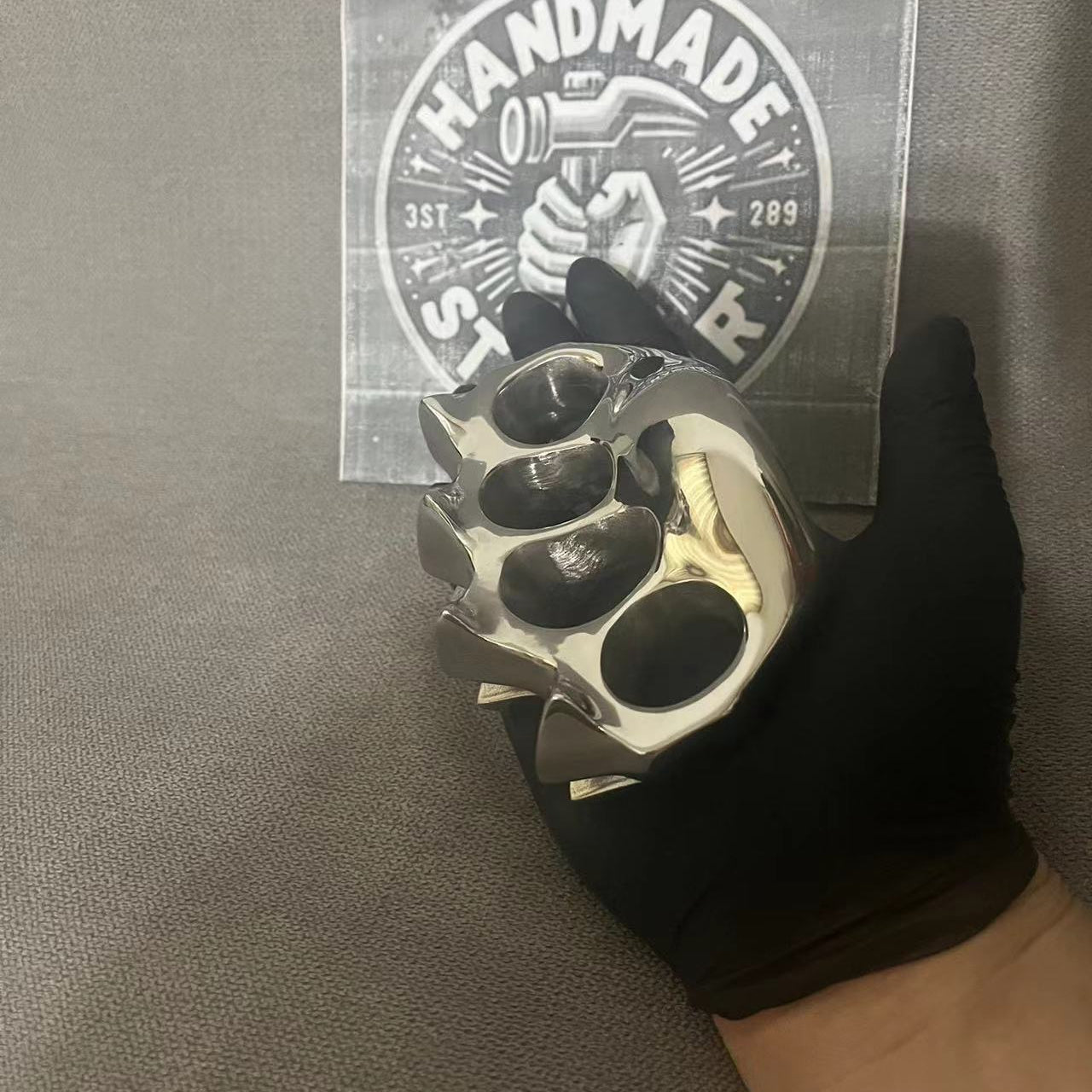 304 Stainless Steel Tactical Knuckles - Heavy-Duty Self-Defense Tool
