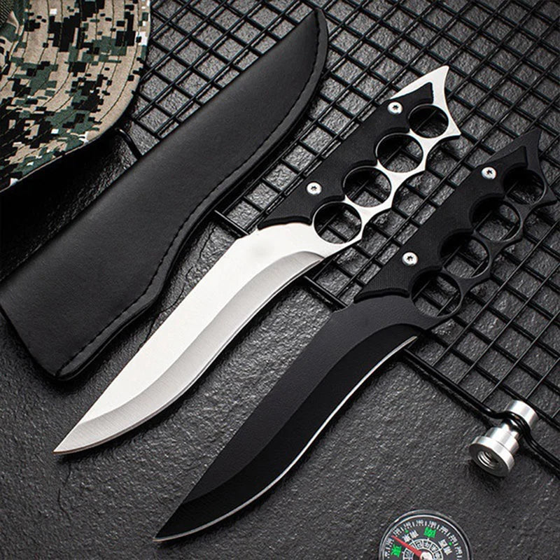 Brass Knuckles Fighting Knife-BK04