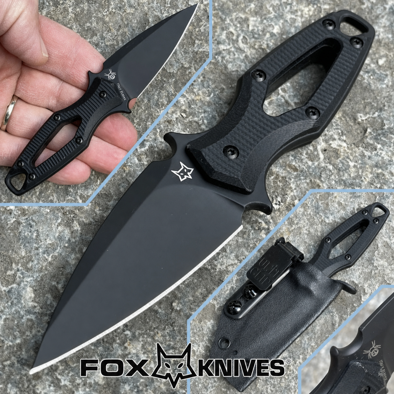 Shadow Frame Tactical Fixed Blade Knife