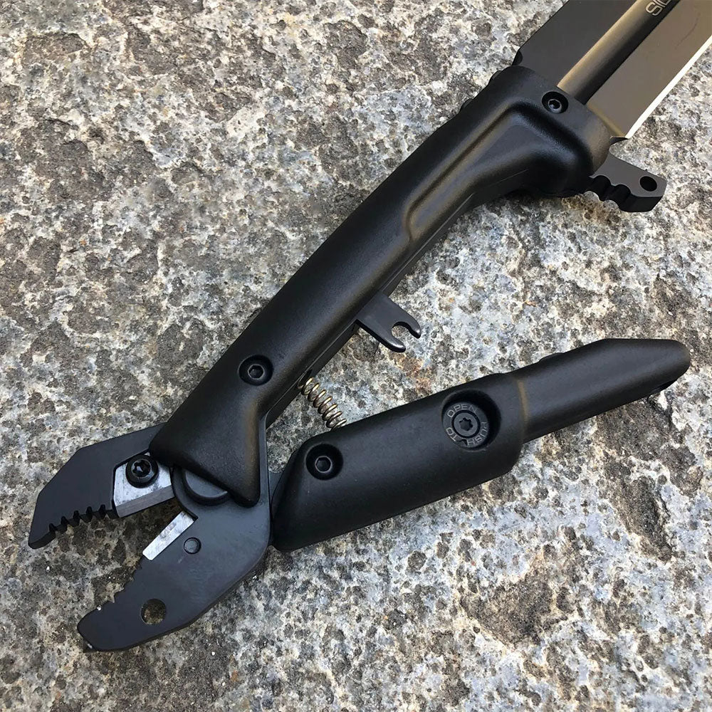 ExtremaRatio - Silente Knife Black - NOCS State Police - knife with multi-purpose pliers