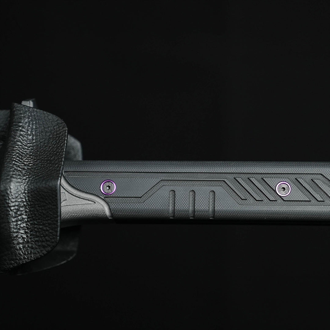 Mutant Spartan V2 tactical sword with DLC coated blade and Kydex sheath