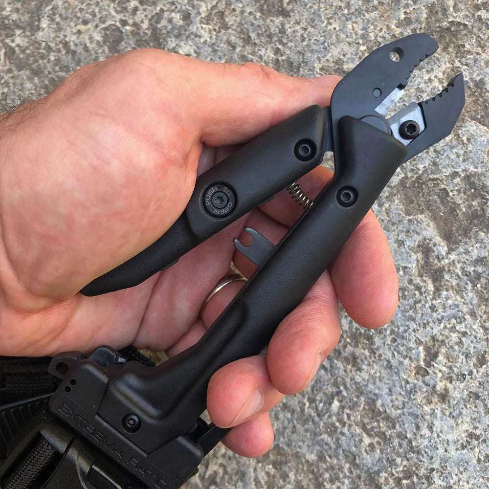 ExtremaRatio - Silente Knife Black - NOCS State Police - knife with multi-purpose pliers