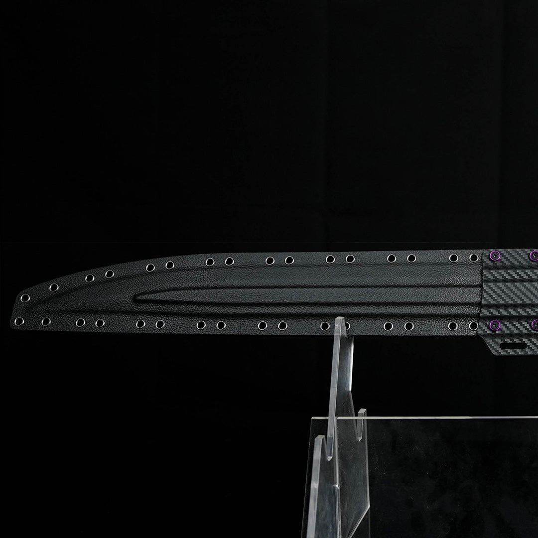 Mutant Spartan V2 tactical sword with DLC coated blade and Kydex sheath