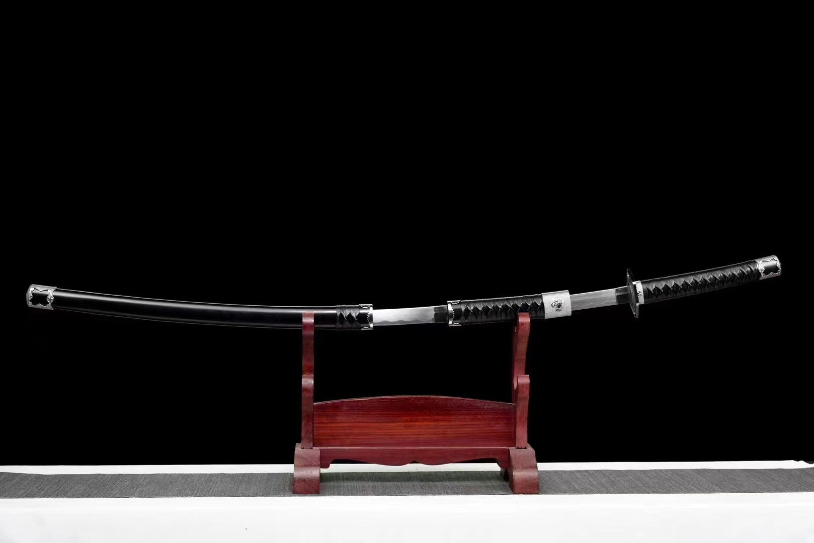 Two swords in one sheath , Handmade Manganese Steel Full Tang Real