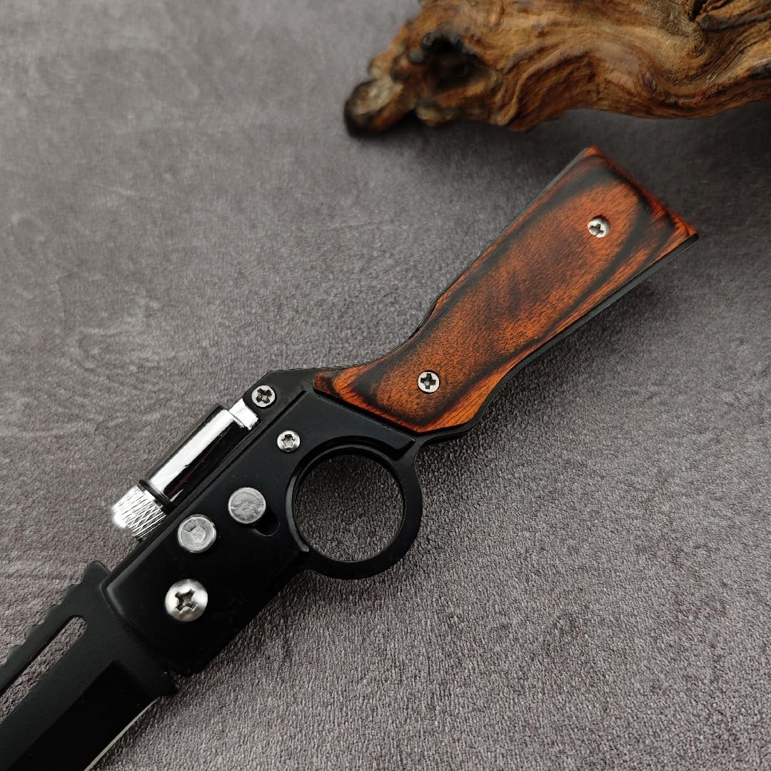 AK47 LED Folding Knife