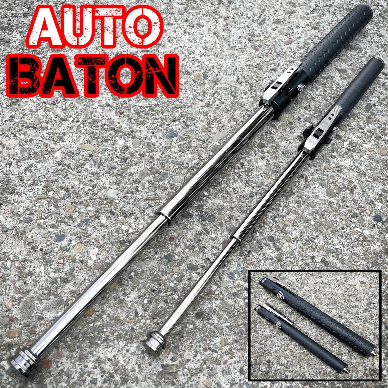 AUTOMATIC SPRING TELESCOPIC STICK SELF-DEFENSE TOOL