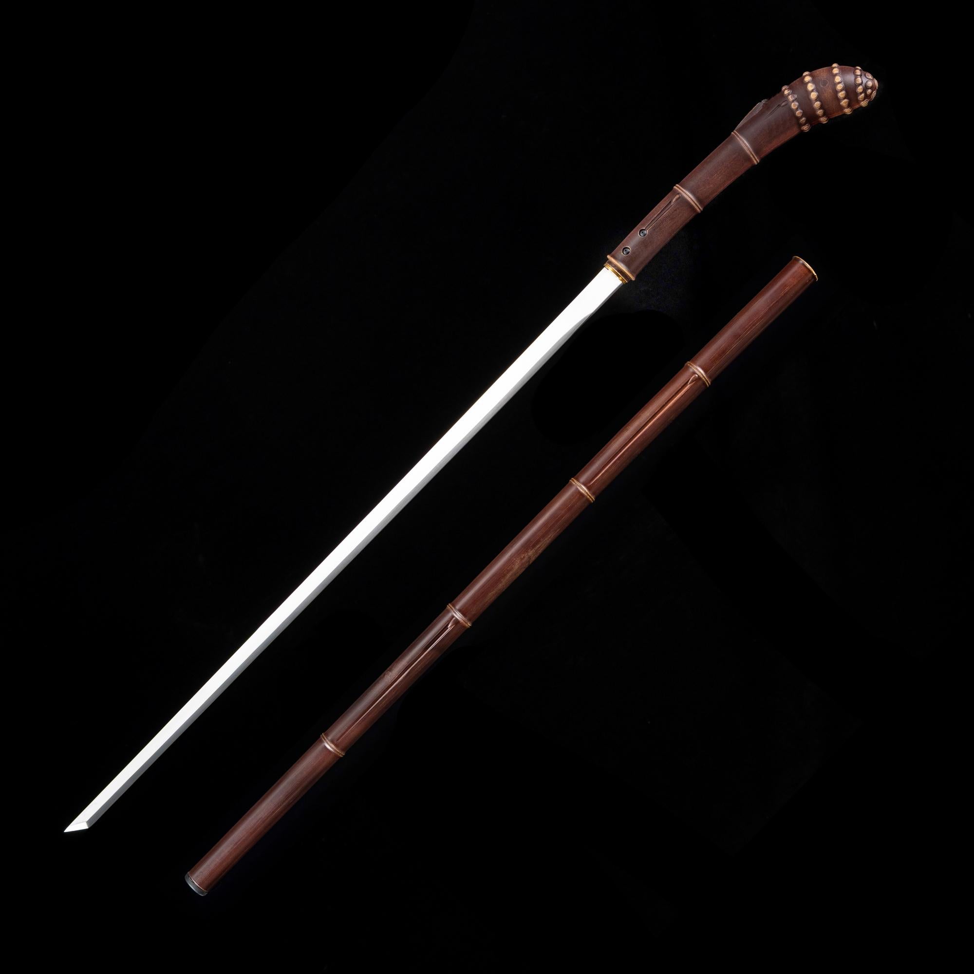 Bamboo Style Walking Cane Blade
