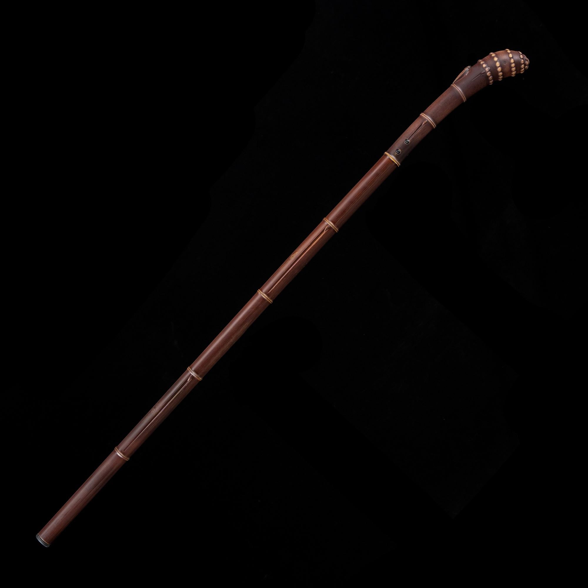 Bamboo Style Walking Cane Blade