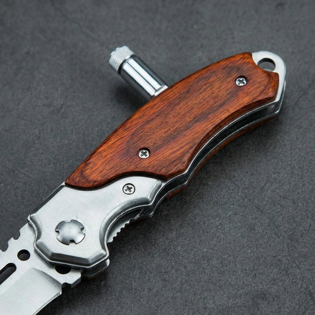 Folding Pocket Knife 8.2" 5CR13MOV Blade