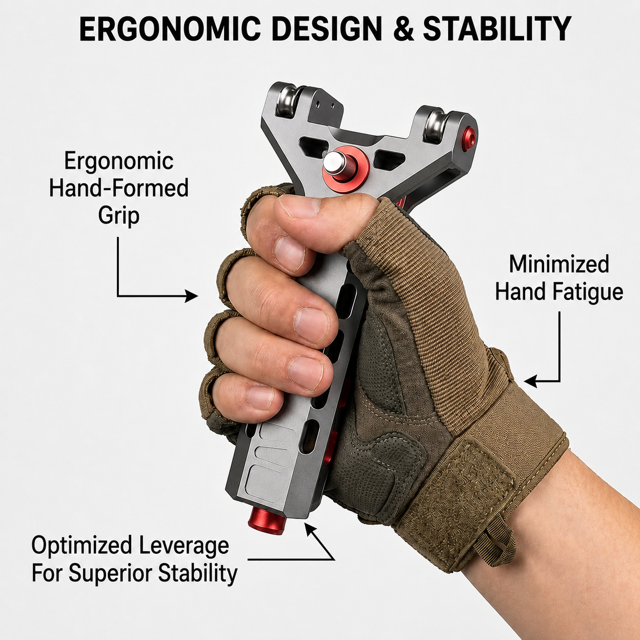 G5 CNC Aluminum Tactical Slingshot