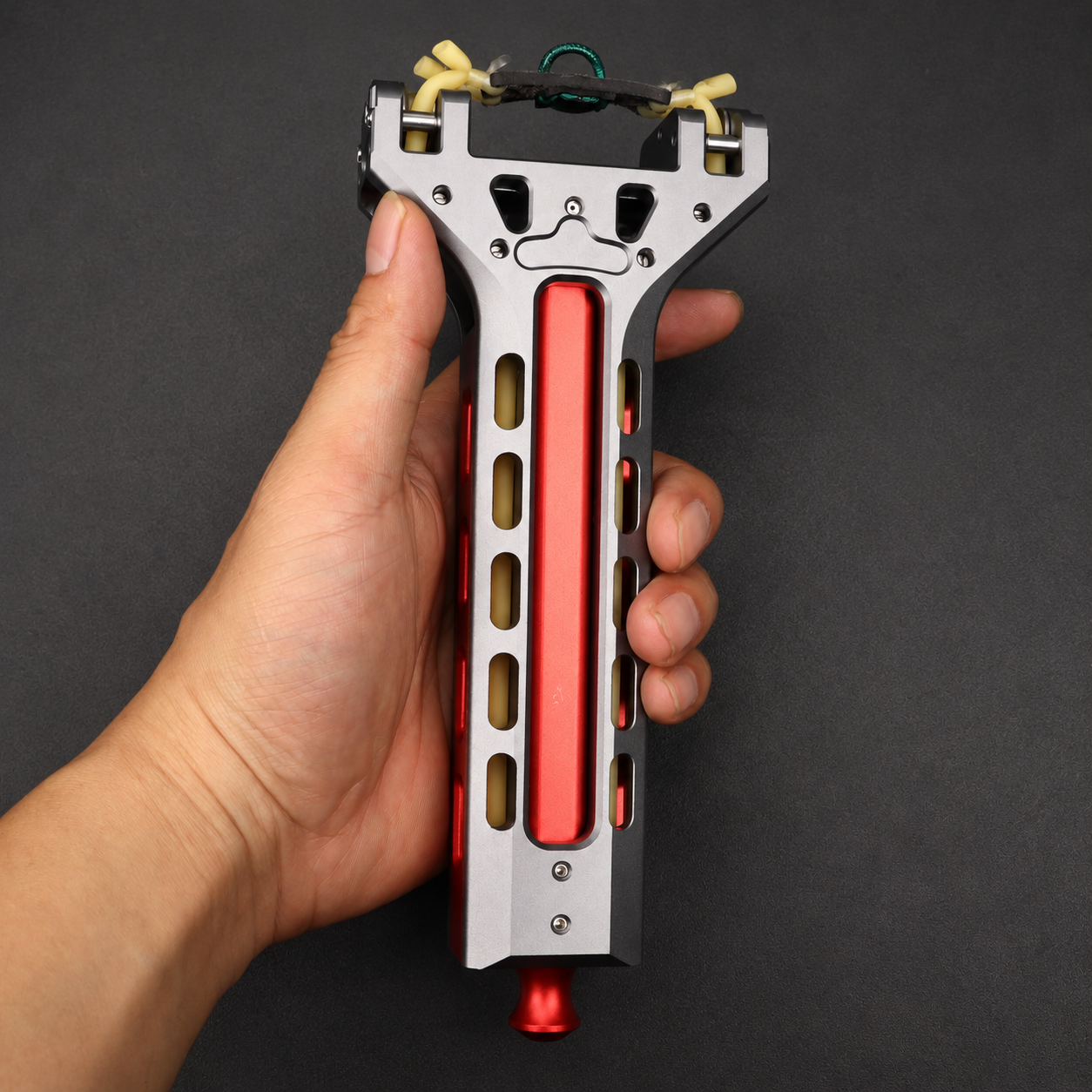 G5 Semi-Auto Skeletonized CNC Aluminum Slingshot