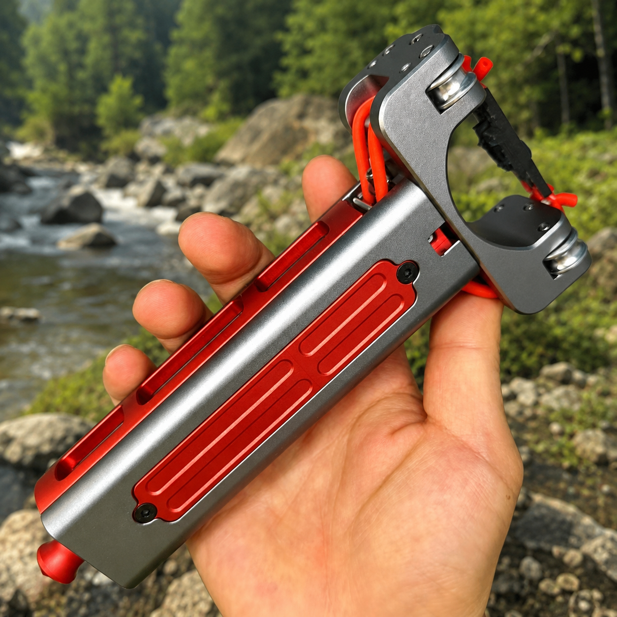 G6 Gen II Semi-Auto CNC Aluminum Slingshot