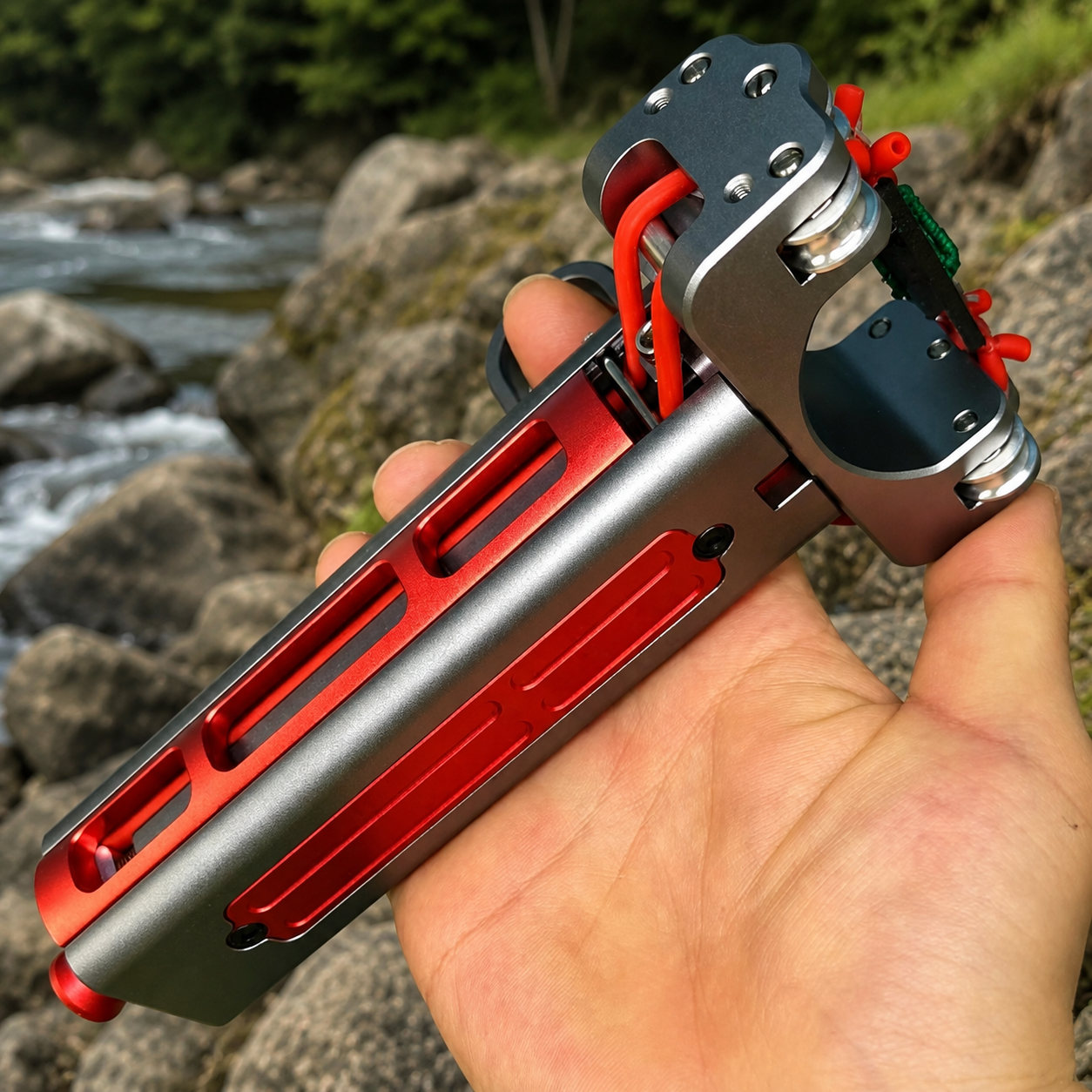 G6 Gen II Semi-Auto CNC Aluminum Slingshot