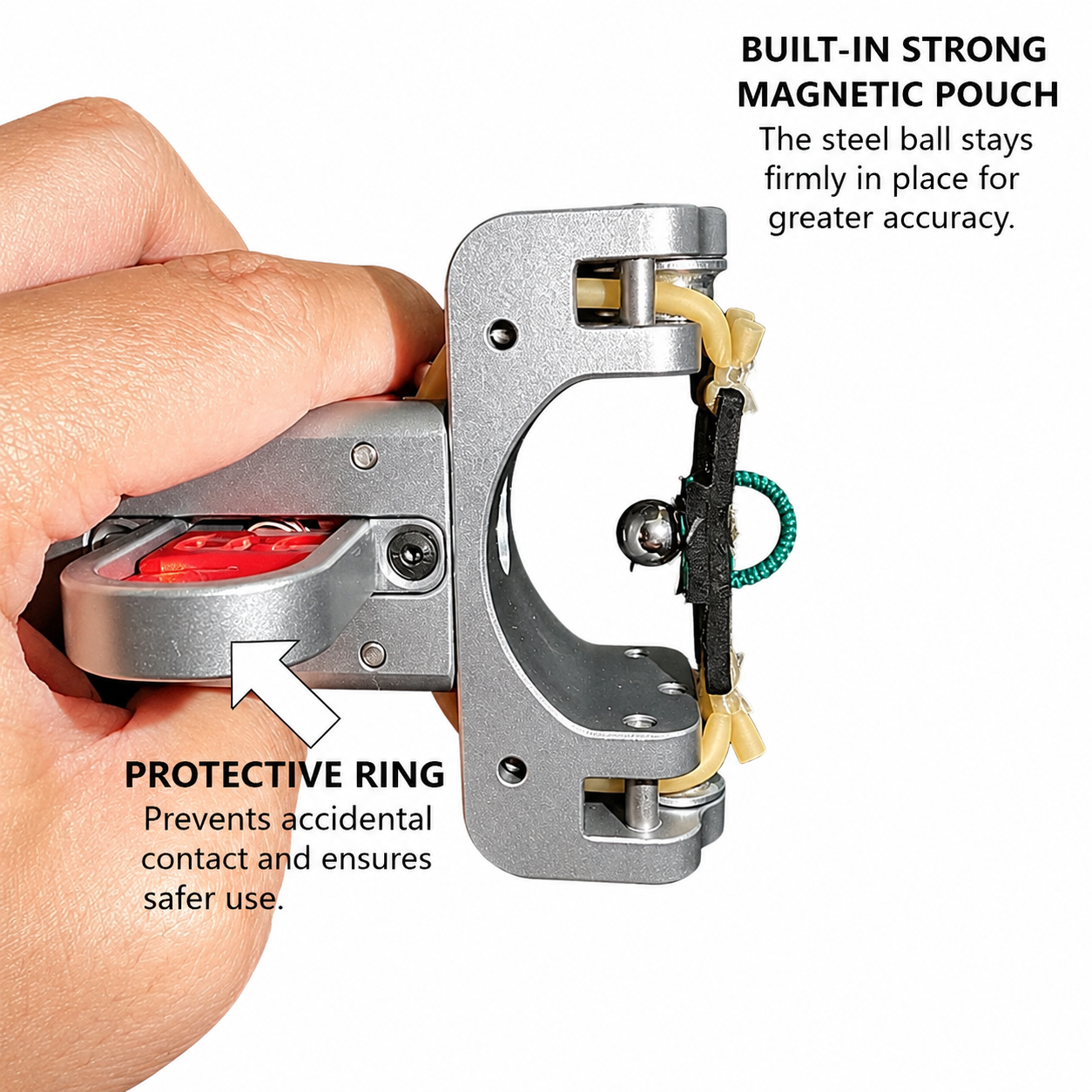 G6 Gen II Semi-Auto CNC Aluminum Slingshot