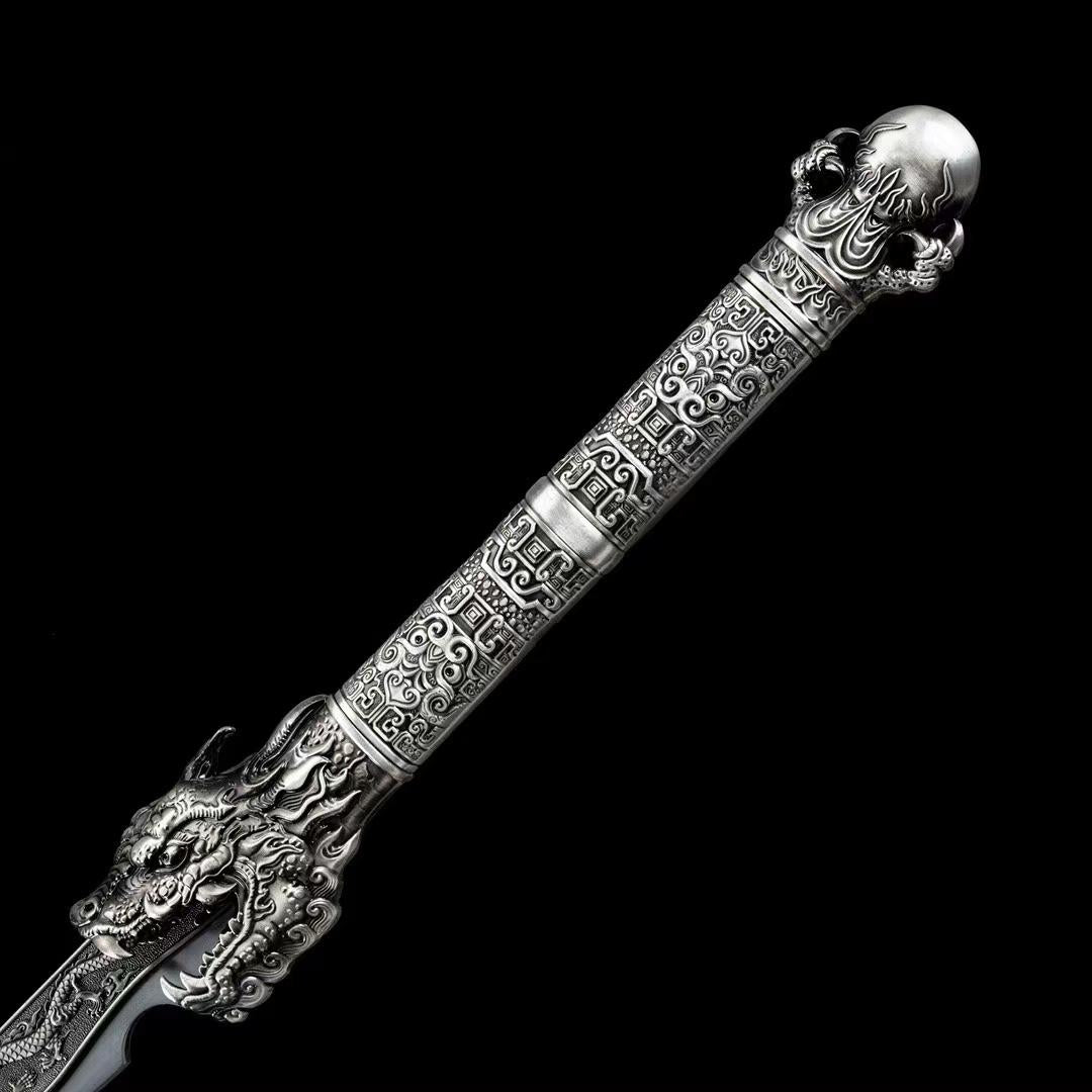 Handmade Ao Long Chinese Sword With High Manganese Steel