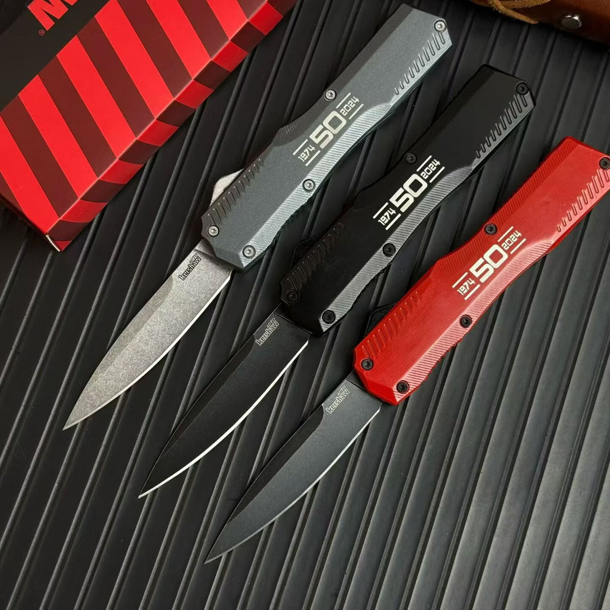 KS 9000 50th Aluminum Alloy AUTO Knife-BK265