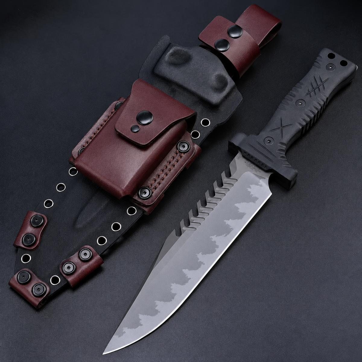 M-22 Desert Z-Wear PM Fixed Blade Knife