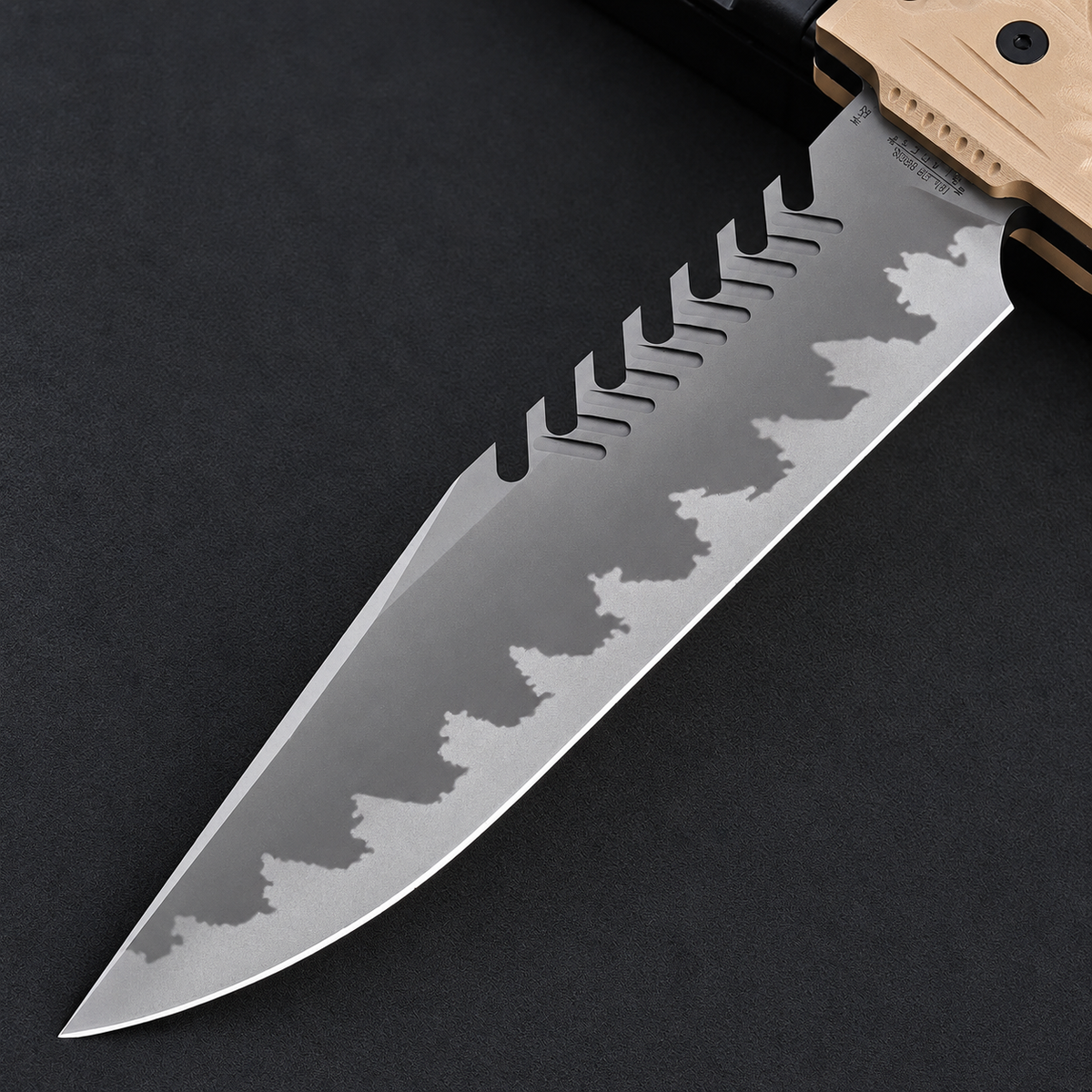 M-22 Desert Z-Wear PM Fixed Blade Knife