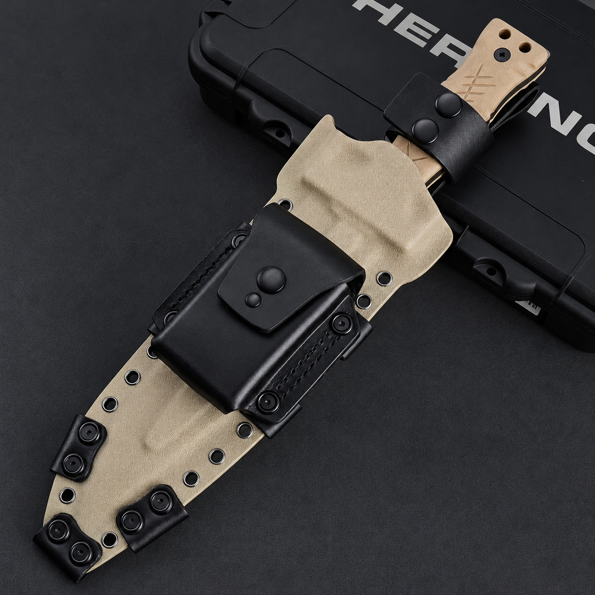 M-22 Desert Z-Wear PM Fixed Blade Knife