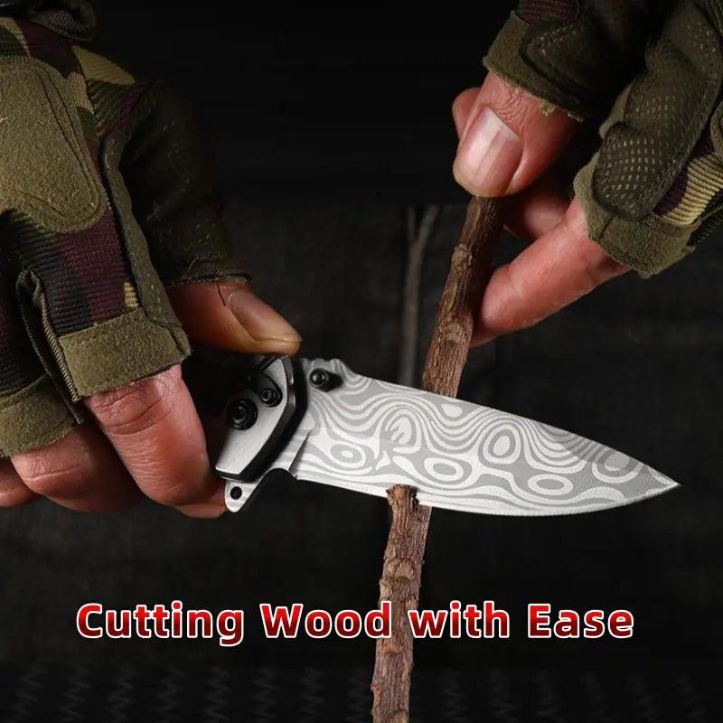 Rescue Grip Folding Knife
