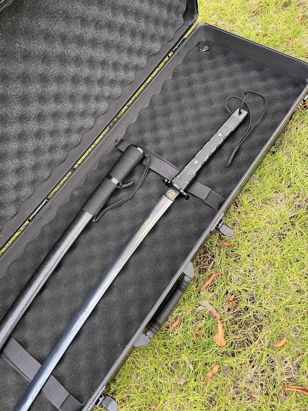 Tactical Black Warrior Sword