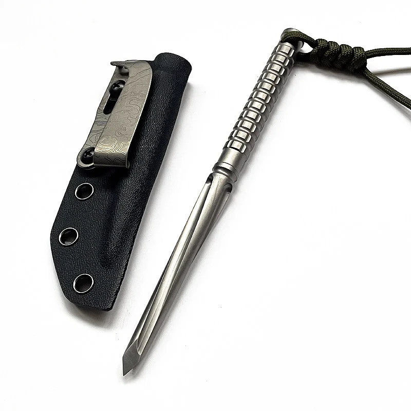 Titanium Tactical Utility EDC Tool with K-Sheath-BK269