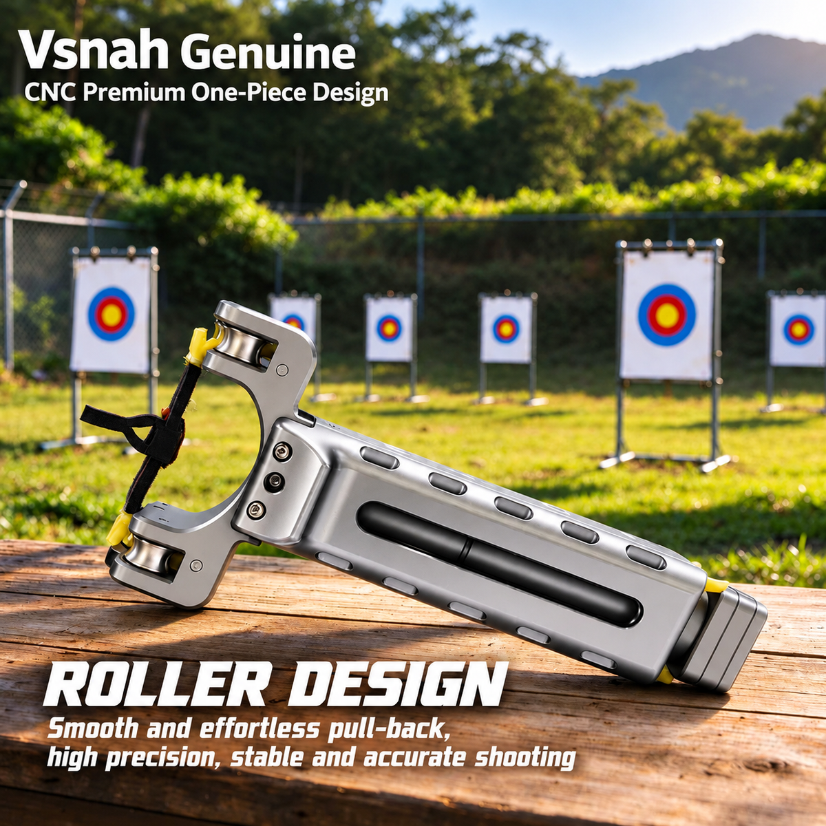 V10 56 Shots Slingshot with 4-in-1 Magazine CNC Aluminum Alloy-BK290