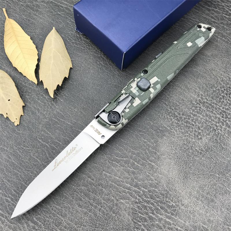 Colt II Button Folding Knife 440C Blade-BK02