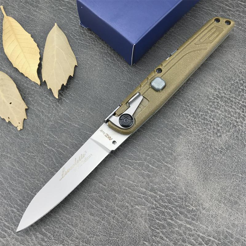 Colt II Button Folding Knife 440C Blade-BK02