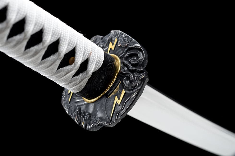 boxkatana Hand Forged Anime Katana Ghost of Tsushima 9260 Spring Steel Reproduction