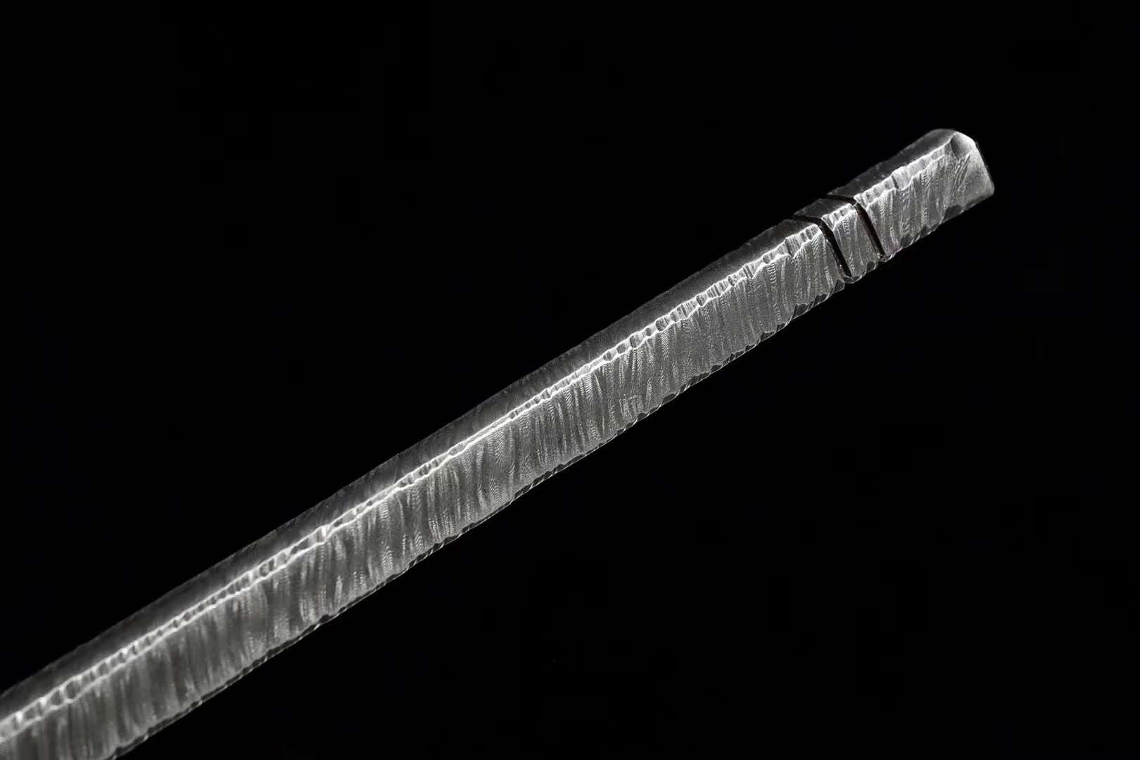 boxkatana Hand Forged Dragon Scale Sword breaker 609 Pattern Steel