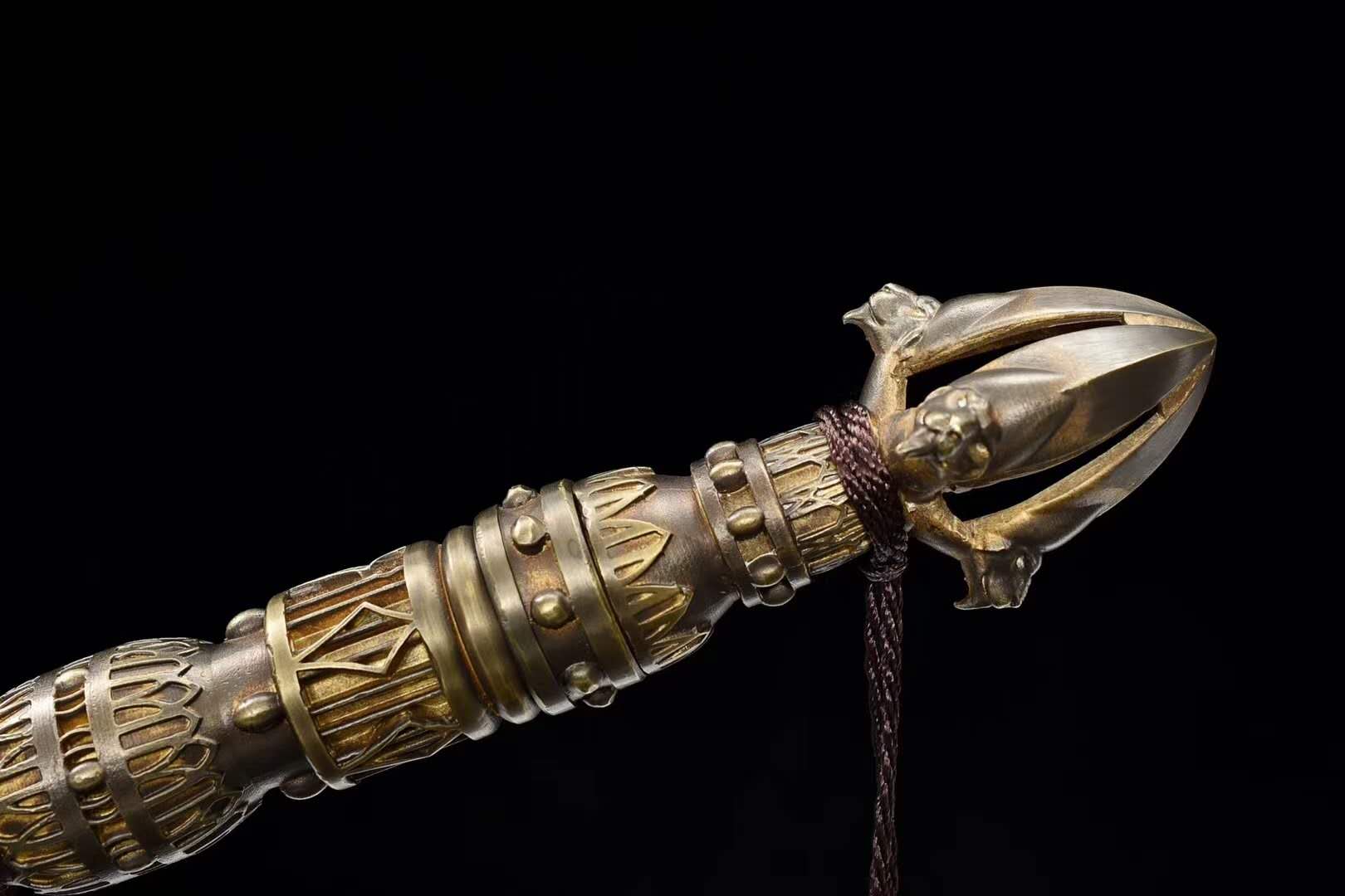 boxkatana Hand Forged Dragon Scale Sword breaker 609 Pattern Steel
