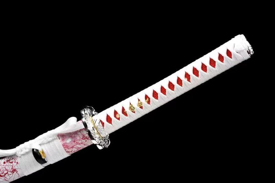 boxkatana Hand Forged Japanese Samurai Katana 璎珞 Damascus Steel Full Tang