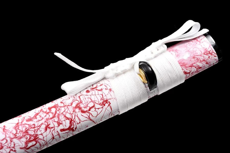 boxkatana Hand Forged Japanese Samurai Katana 璎珞 Damascus Steel Full Tang