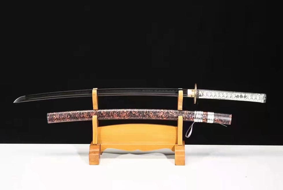 boxkatana Hand Forged Japanese Samurai Katana Demon knife T10 Carbon steel Full Tang