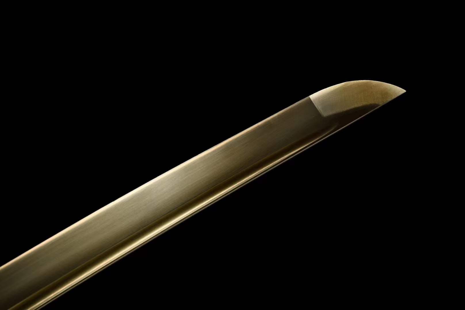 boxkatana Hand Forged Japanese Samurai Katana Golden Snake High Manganese Steel Hand grinding