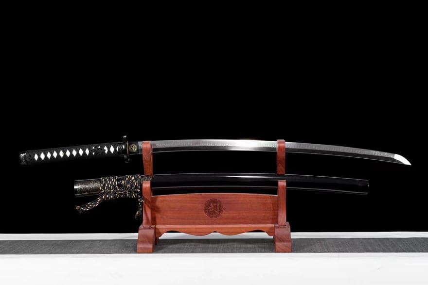 boxkatana Hand Forged Japanese Samurai Katana Phantom Feather T10 Carbon steel Mirror grinding