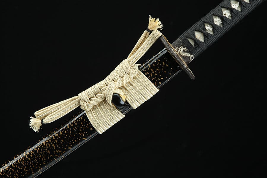 boxkatana Hand Forged Japanese Samurai Katana T10 Real Yokote Pure copper gilt silver