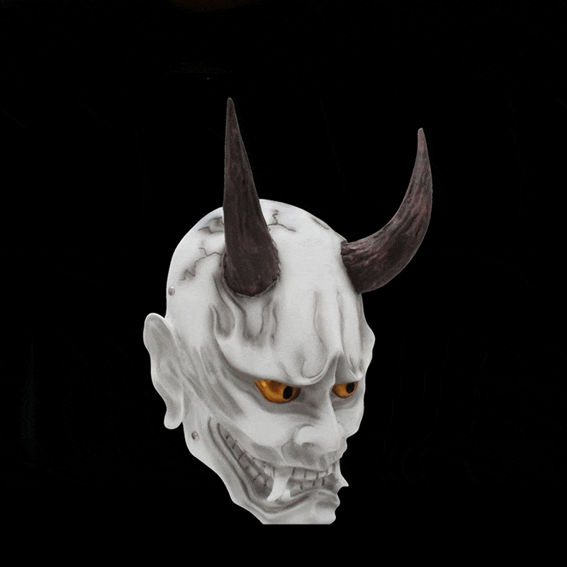 boxkatana Hand-Made Japanese Hannya Ball COS Oni Mask