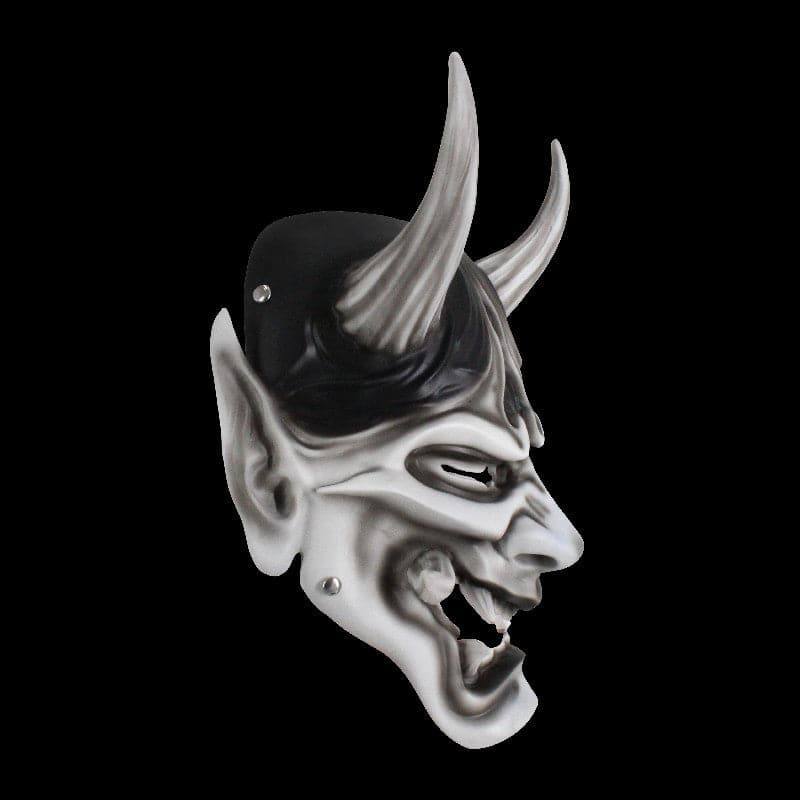 boxkatana Hand-Made Japanese Hannya Resin Oni Mask