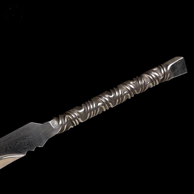 boxkatana Handmade Chopper Pattern Steel One-piece forging