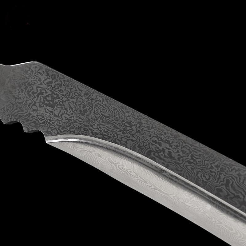 boxkatana Handmade Chopper Pattern Steel One-piece forging