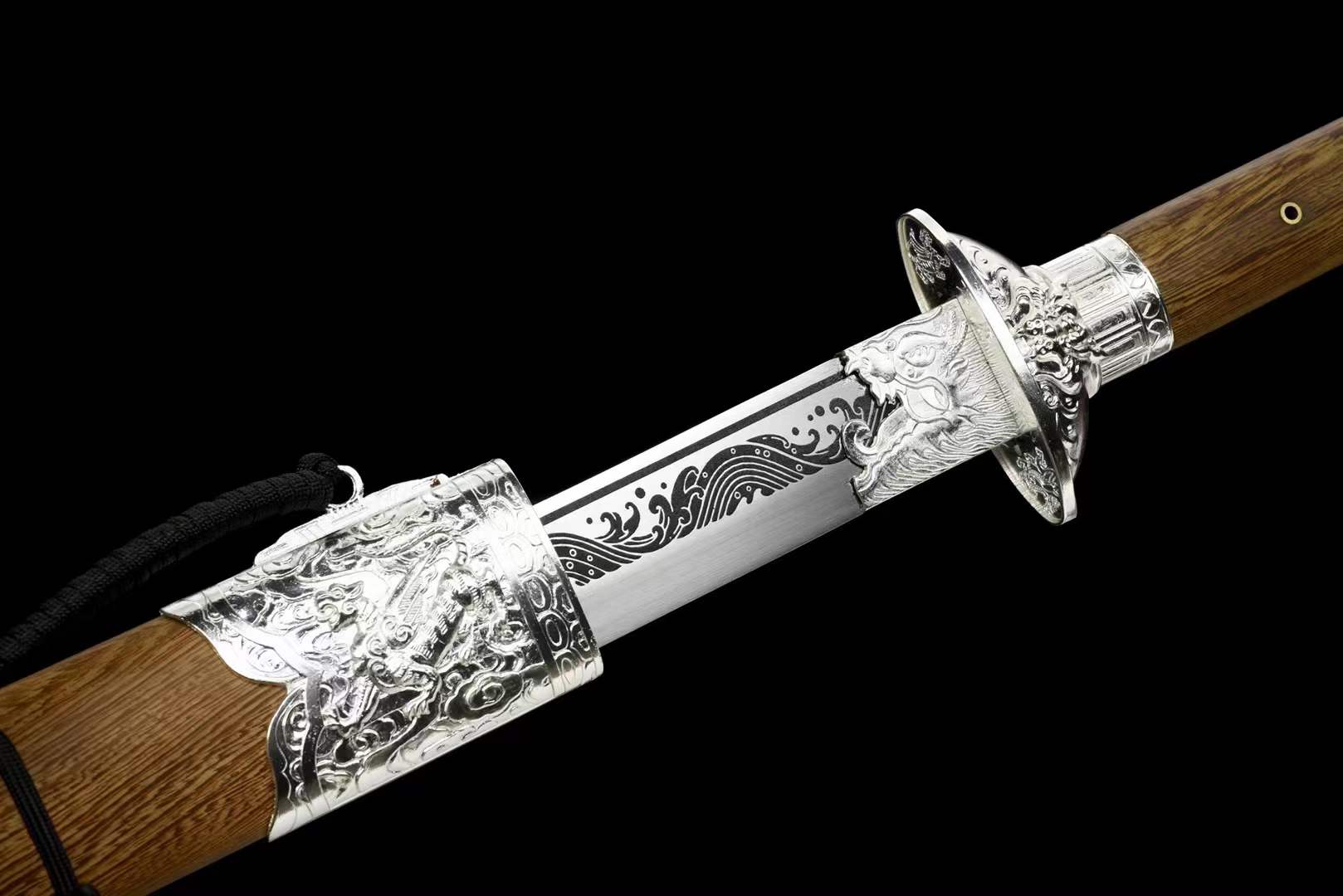 boxkatana Handmade Dragon & Tiger Treasure Sword