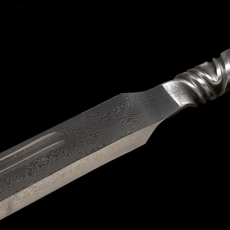 boxkatana Handmade God of War Pattern Steel One-piece forging