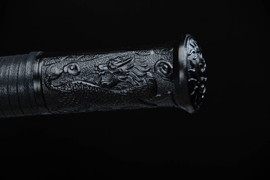 boxkatana Handmade High Carbon Steel Archaic Blood Dragon Tang Heng Sword