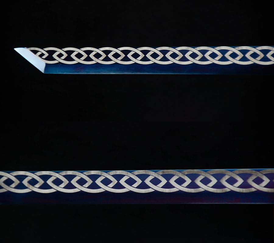 boxkatana Handmade High-performance Manganese Steel Murong Chinese Sword