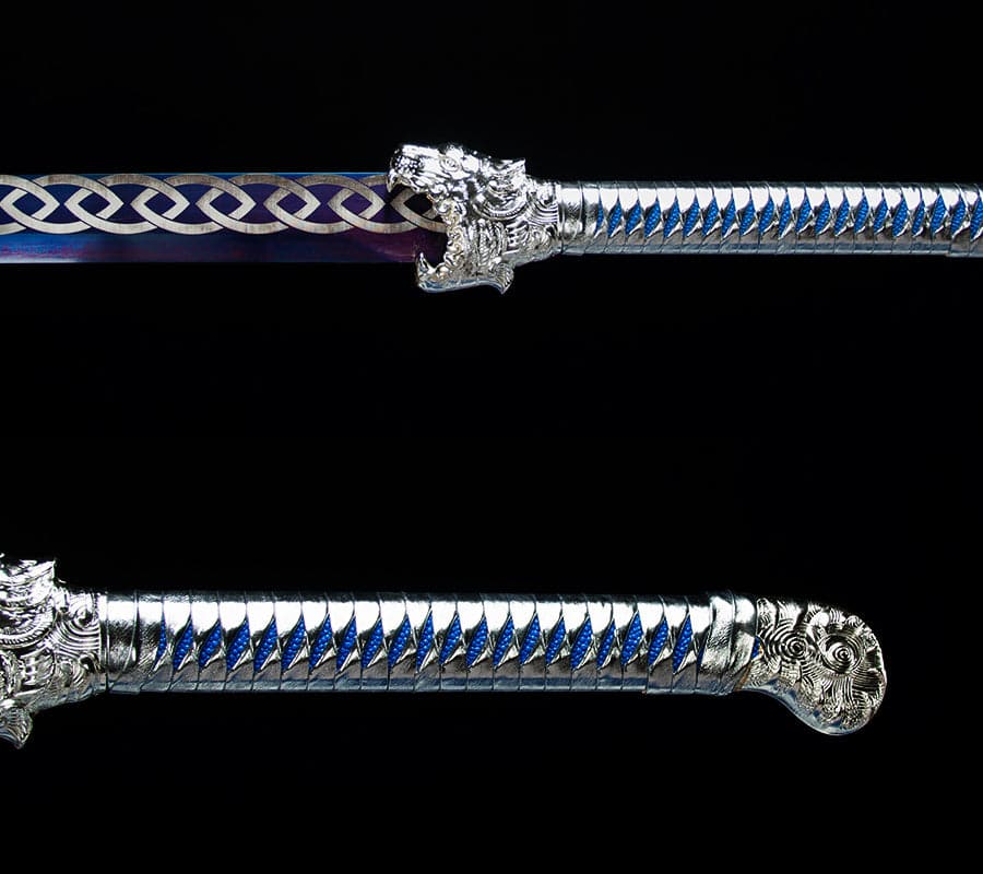 boxkatana Handmade High-performance Manganese Steel Murong Chinese Sword