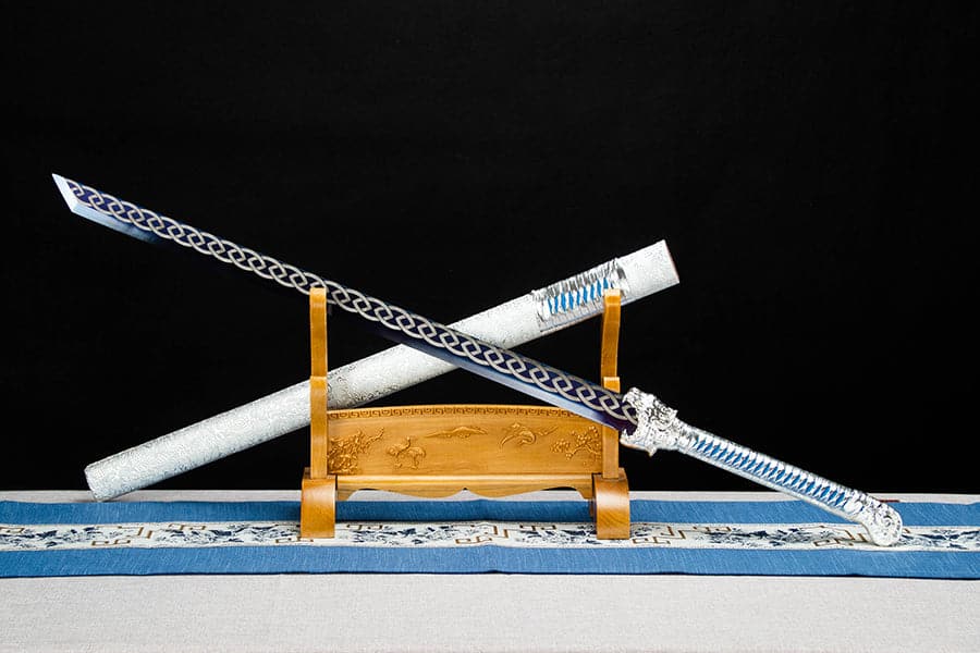 boxkatana Handmade High-performance Manganese Steel Murong Chinese Sword